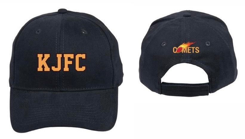 NEW! Comets college cap in navy and gold - Pre-order now delivery JUNE