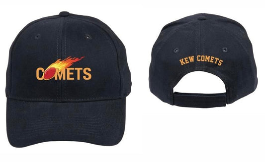 NEW! Comets logo cap in navy and gold - Pre-order now / delivery MAY